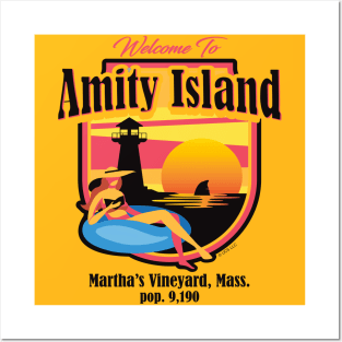 Welcome to Amity Island Posters and Art